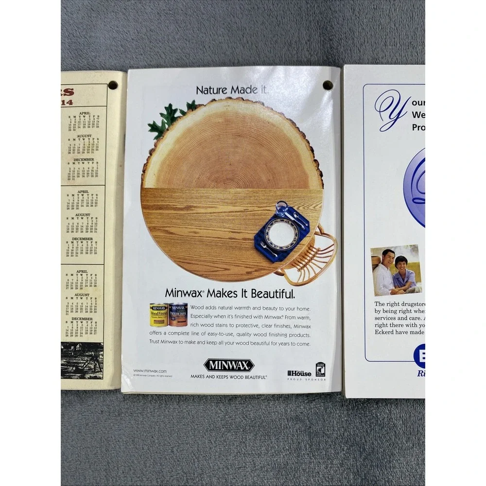 Vintage The Old Farmer's Almanac 2000 Millenium Edition & 2013 Weather Lot of 3